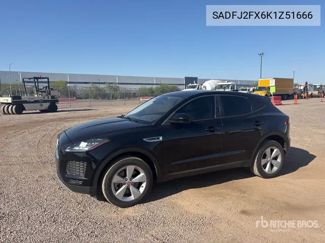 2019 Jaguar E-Pace 2019 Jaguar E-Pace Awd Automobile VIN: SADFJ2FX6K1Z51666 Lot: 15257788