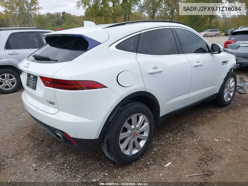 2018 Jaguar E-Pace R-Dynamic S/S VIN: SADFJ2FX9J1Z16084 Lot: 43507310