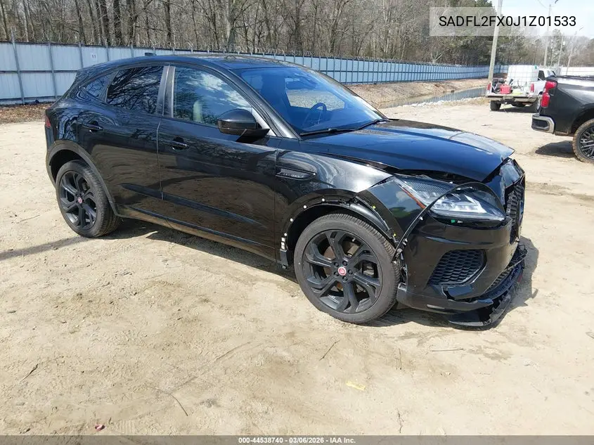 2018 Jaguar E-Pace First Edition VIN: SADFL2FX0J1Z01533 Lot: 44538740