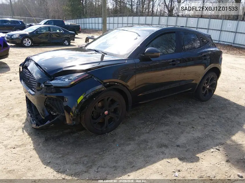 2018 Jaguar E-Pace First Edition VIN: SADFL2FX0J1Z01533 Lot: 44538740