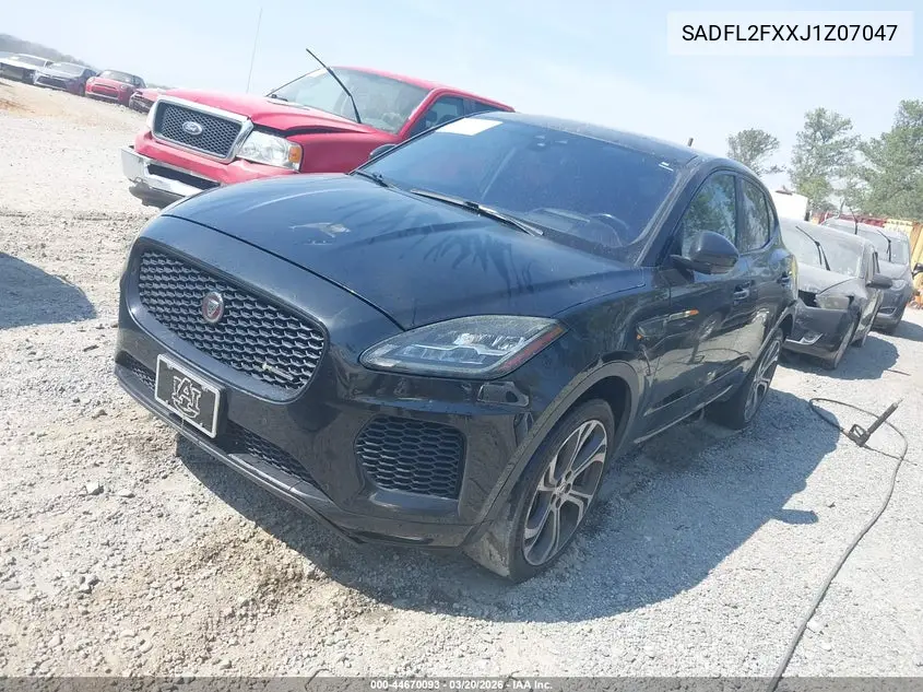 2018 Jaguar E-Pace First Edition VIN: SADFL2FXXJ1Z07047 Lot: 44670093