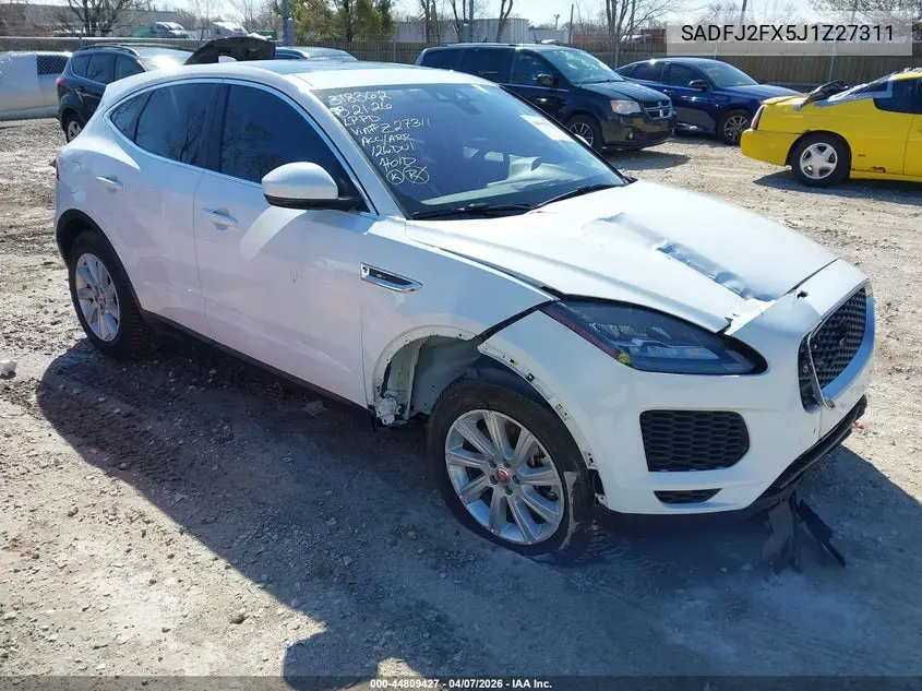 2018 Jaguar E-Pace R-Dynamic S/S VIN: SADFJ2FX5J1Z27311 Lot: 44809427