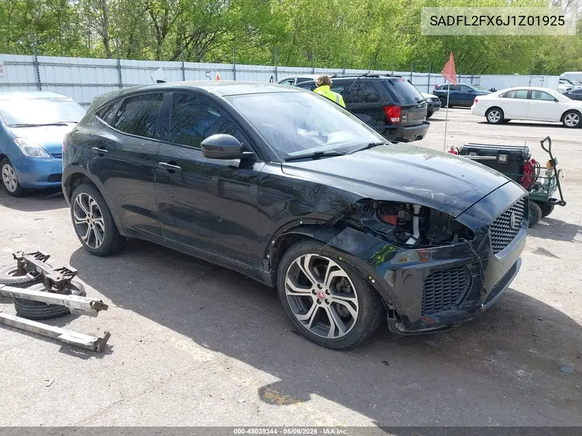 2018 Jaguar E-Pace First Edition VIN: SADFL2FX6J1Z01925 Lot: 45039344