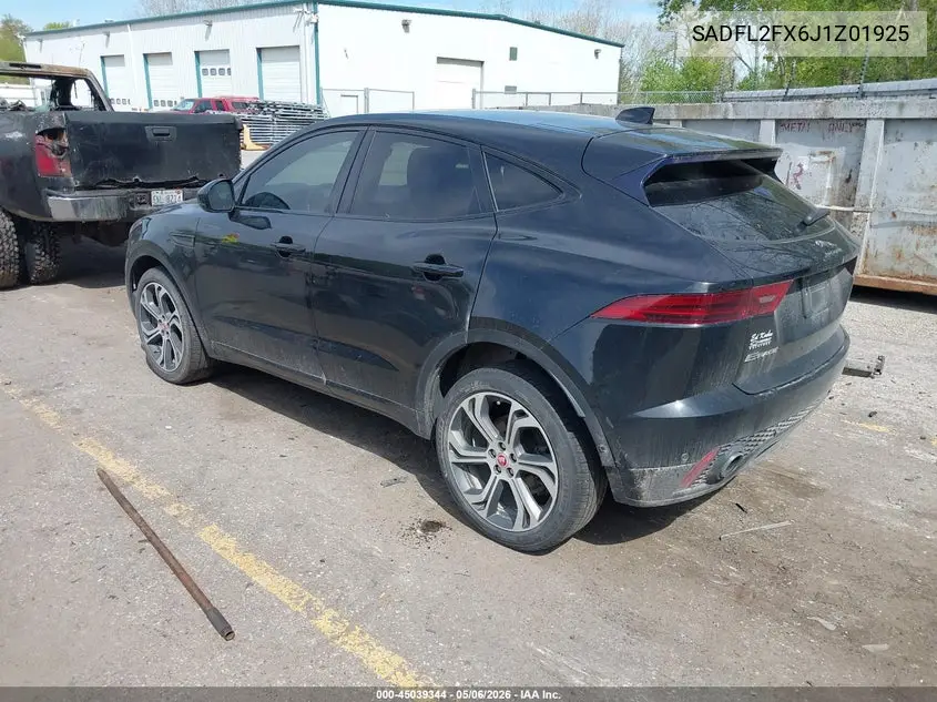 2018 Jaguar E-Pace First Edition VIN: SADFL2FX6J1Z01925 Lot: 45039344
