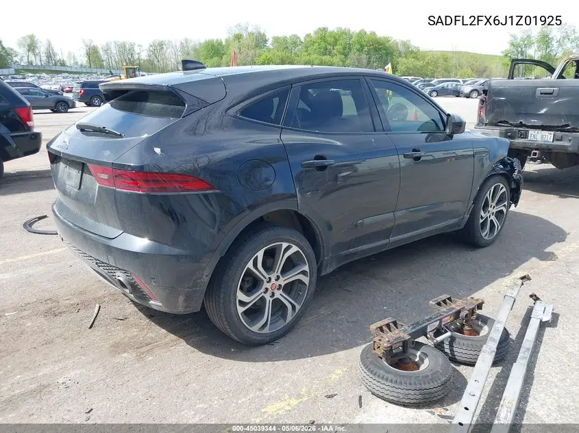 2018 Jaguar E-Pace First Edition VIN: SADFL2FX6J1Z01925 Lot: 45039344