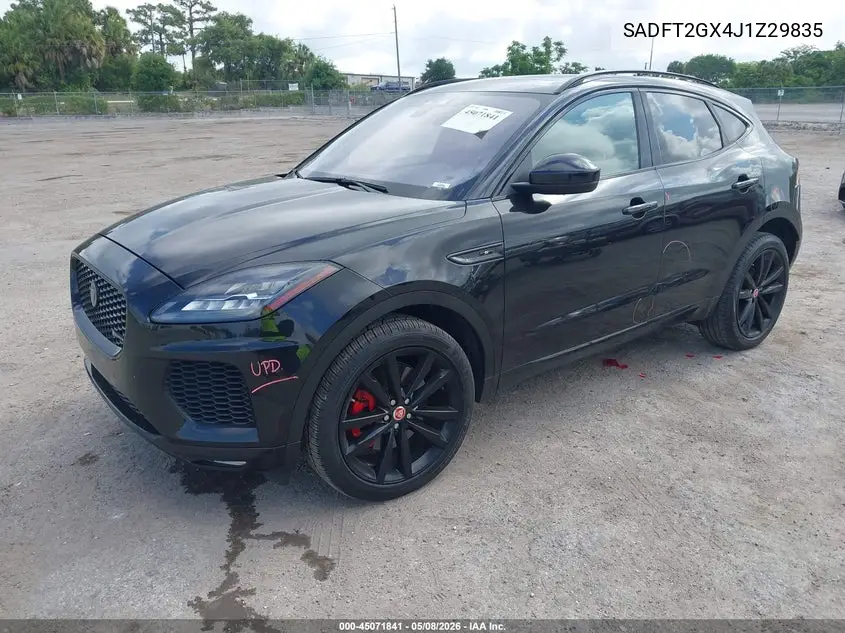 2018 Jaguar E-Pace R-Dynamic S VIN: SADFT2GX4J1Z29835 Lot: 45071841