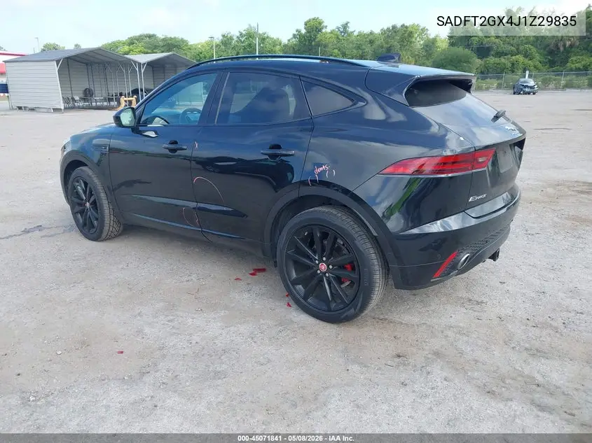 2018 Jaguar E-Pace R-Dynamic S VIN: SADFT2GX4J1Z29835 Lot: 45071841