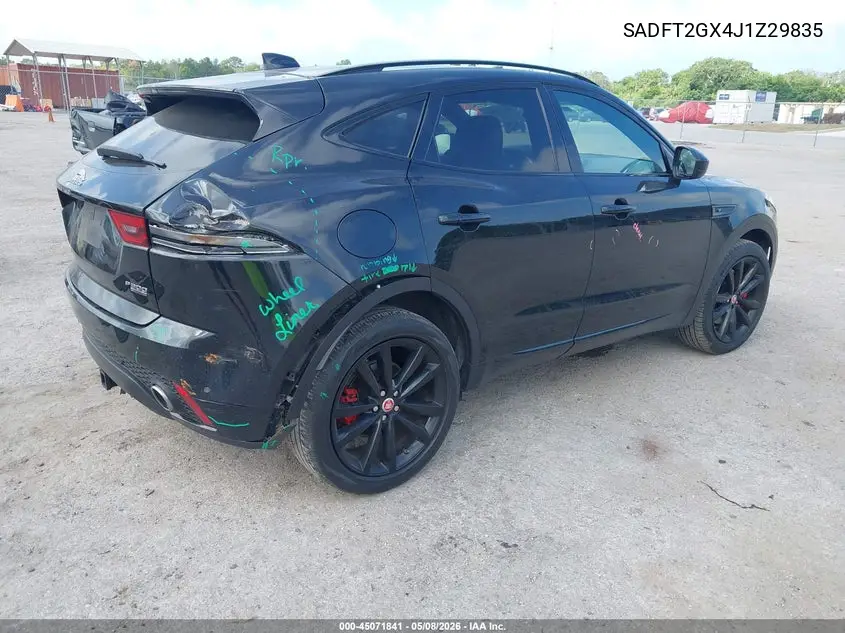 2018 Jaguar E-Pace R-Dynamic S VIN: SADFT2GX4J1Z29835 Lot: 45071841