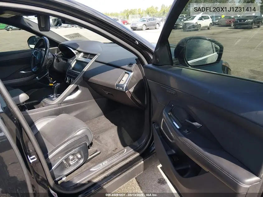 2018 Jaguar E-Pace R-Dynamic Se VIN: SADFL2GX1J1Z31414 Lot: 45091831