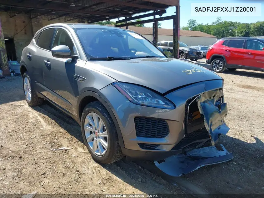 2018 Jaguar E-Pace R-Dynamic S/S VIN: SADFJ2FXXJ1Z20001 Lot: 45459248