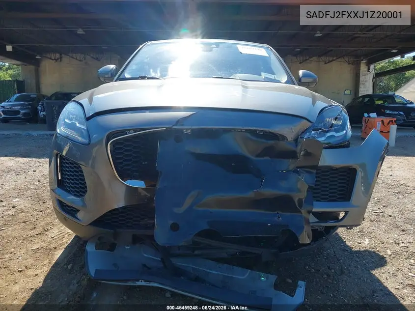 2018 Jaguar E-Pace R-Dynamic S/S VIN: SADFJ2FXXJ1Z20001 Lot: 45459248
