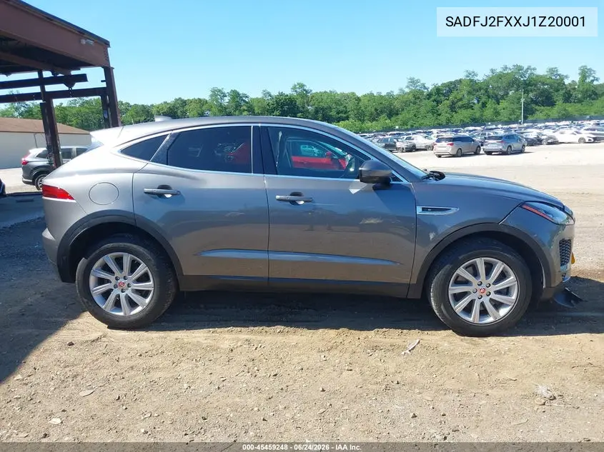 2018 Jaguar E-Pace R-Dynamic S/S VIN: SADFJ2FXXJ1Z20001 Lot: 45459248
