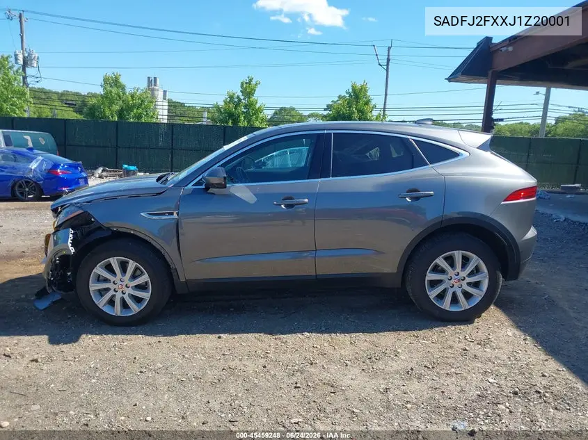 2018 Jaguar E-Pace R-Dynamic S/S VIN: SADFJ2FXXJ1Z20001 Lot: 45459248