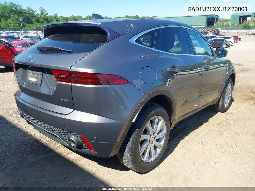 2018 Jaguar E-Pace R-Dynamic S/S VIN: SADFJ2FXXJ1Z20001 Lot: 45459248