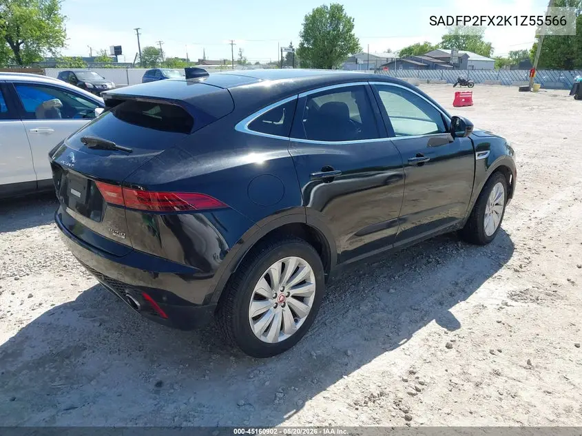 2019 Jaguar E-Pace Se VIN: SADFP2FX2K1Z55566 Lot: 45160902