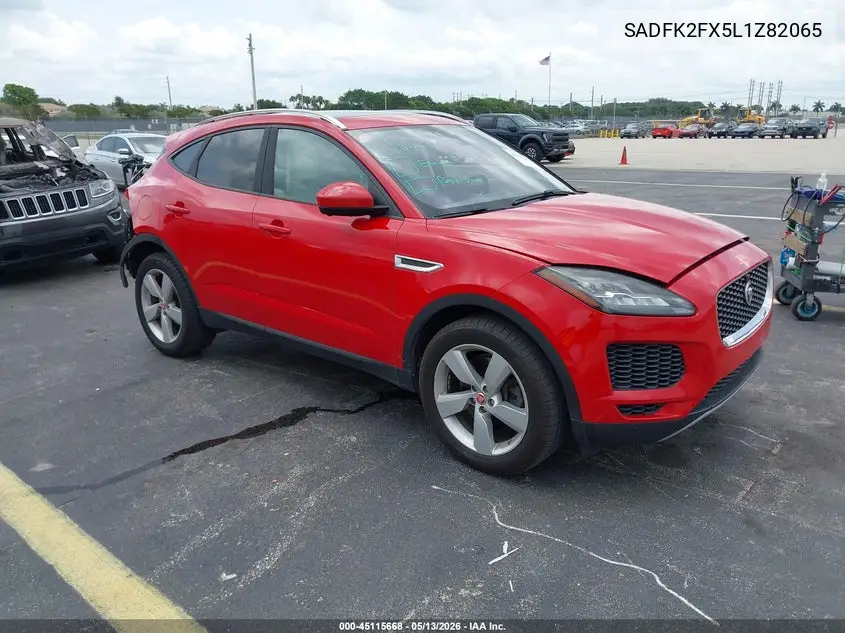 2020 Jaguar E-Pace P250 Awd Automatic VIN: SADFK2FX5L1Z82065 Lot: 45115668
