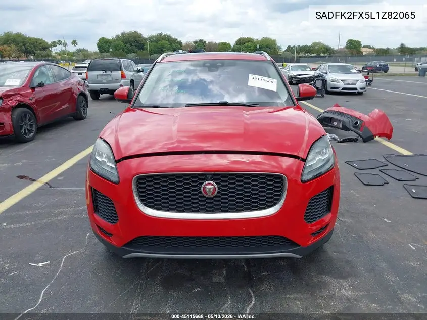 2020 Jaguar E-Pace P250 Awd Automatic VIN: SADFK2FX5L1Z82065 Lot: 45115668