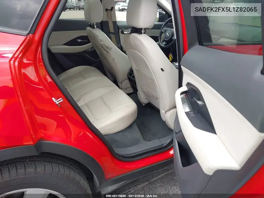 2020 Jaguar E-Pace P250 Awd Automatic VIN: SADFK2FX5L1Z82065 Lot: 45115668