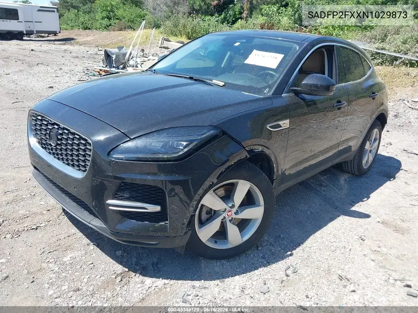 2022 Jaguar E-Pace Se P250 Awd Automatic VIN: SADFP2FXXN1029873 Lot: 45349728