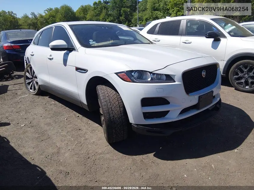 2017 Jaguar F-Pace 35T Prestige VIN: SADCK2BV9HA068254 Lot: 45236406