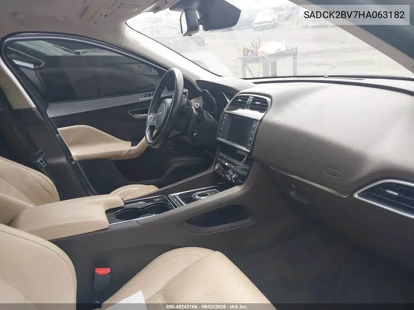 2017 Jaguar F-Pace 35T Prestige VIN: SADCK2BV7HA063182 Lot: 45243166