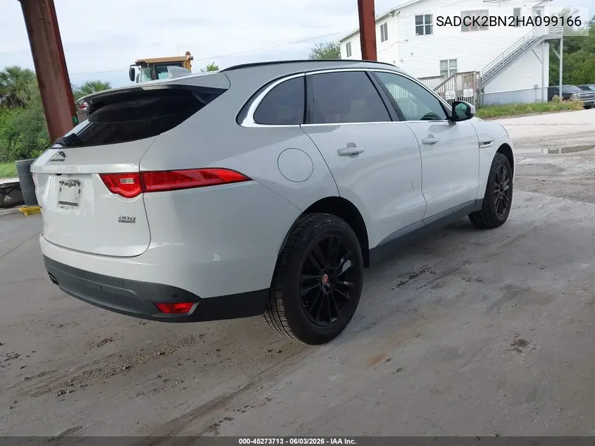 2017 Jaguar F-Pace 20D Prestige VIN: SADCK2BN2HA099166 Lot: 45273713