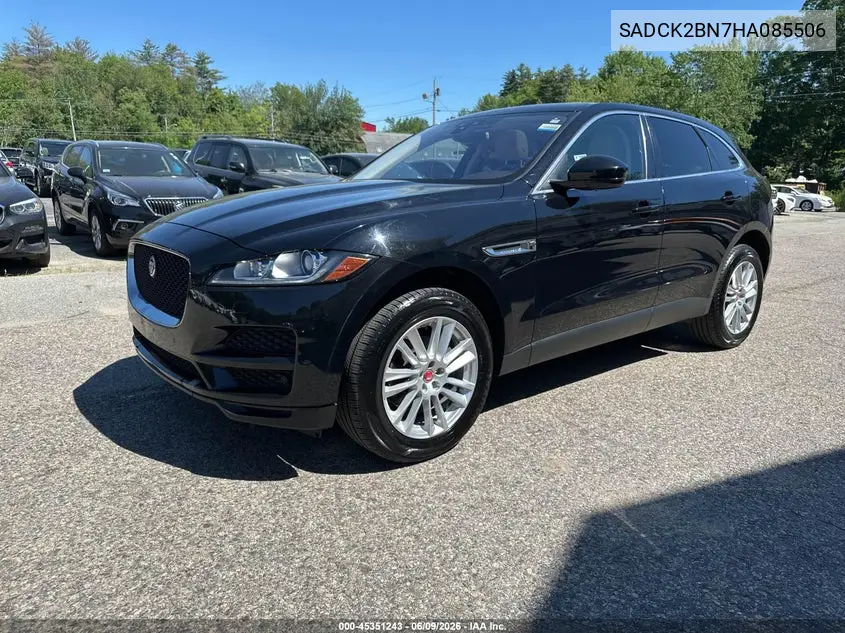 2017 Jaguar F-Pace Prestige VIN: SADCK2BN7HA085506 Lot: 45351243