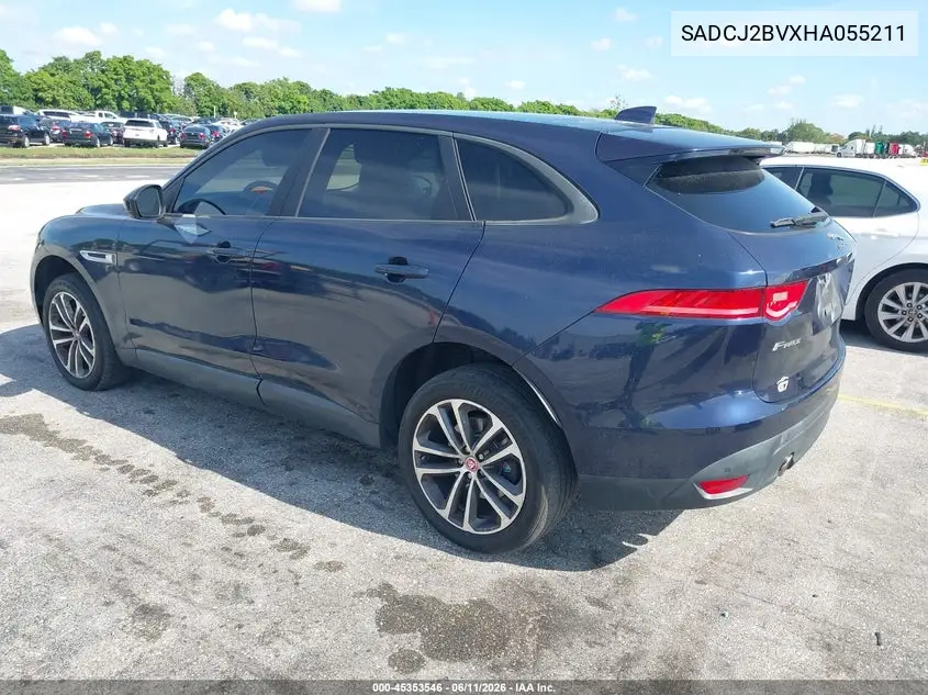 2017 Jaguar F-Pace 35T Premium VIN: SADCJ2BVXHA055211 Lot: 45353546