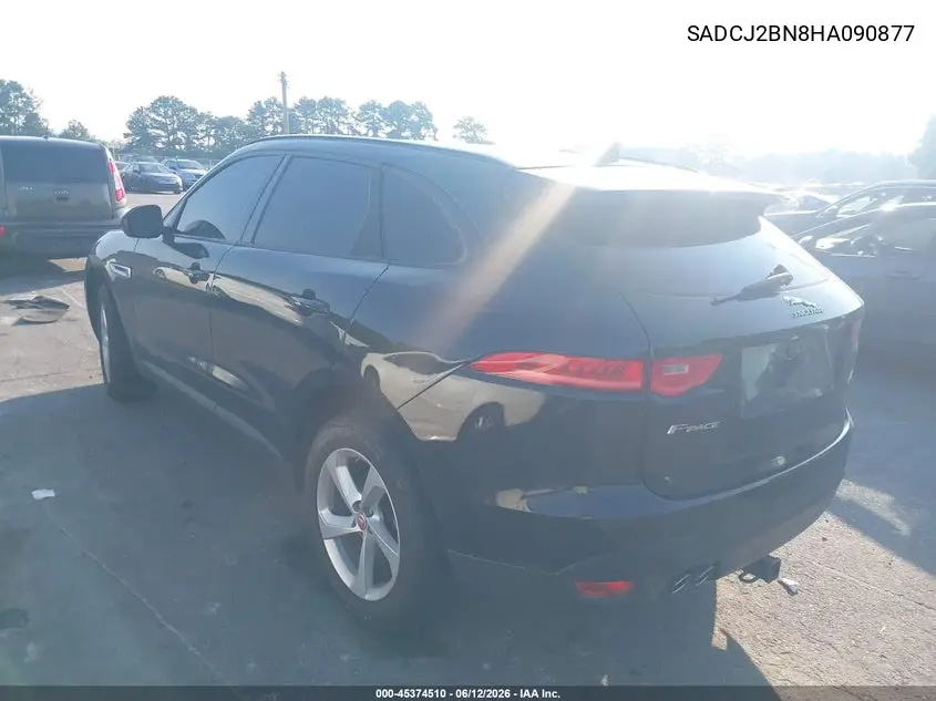 2017 Jaguar F-Pace 20D Premium VIN: SADCJ2BN8HA090877 Lot: 45374510