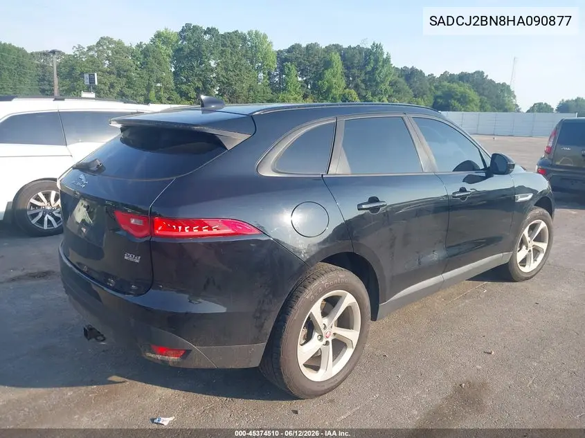 2017 Jaguar F-Pace 20D Premium VIN: SADCJ2BN8HA090877 Lot: 45374510