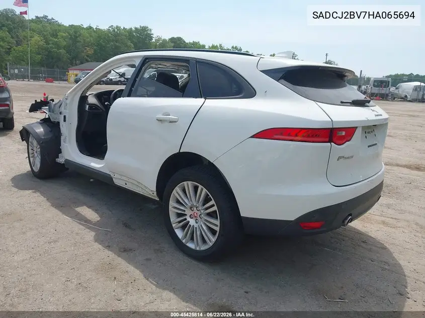 2017 Jaguar F-Pace 35T Premium VIN: SADCJ2BV7HA065694 Lot: 45425814