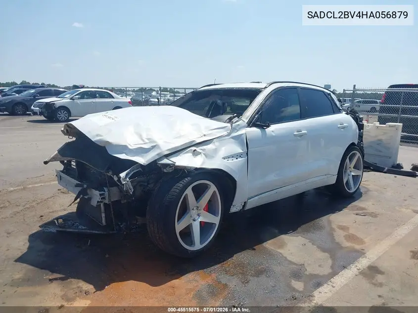 2017 Jaguar F-Pace 35T R-Sport VIN: SADCL2BV4HA056879 Lot: 45515575