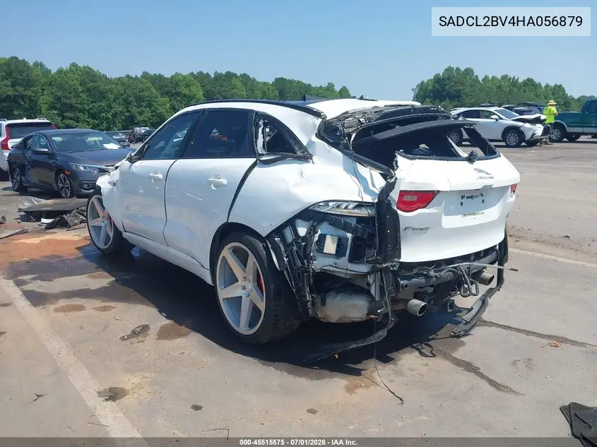 2017 Jaguar F-Pace 35T R-Sport VIN: SADCL2BV4HA056879 Lot: 45515575