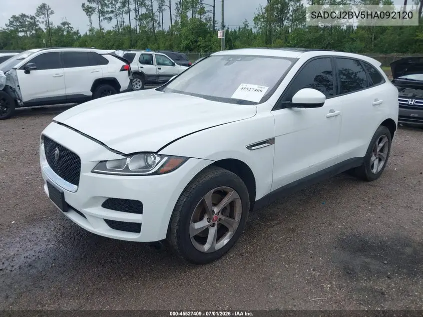 2017 Jaguar F-Pace 35T Premium VIN: SADCJ2BV5HA092120 Lot: 45527409