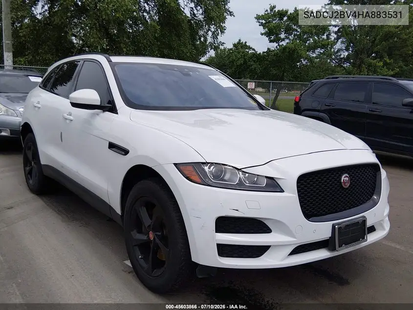 2017 Jaguar F-Pace 35T Premium VIN: SADCJ2BV4HA883531 Lot: 45603866