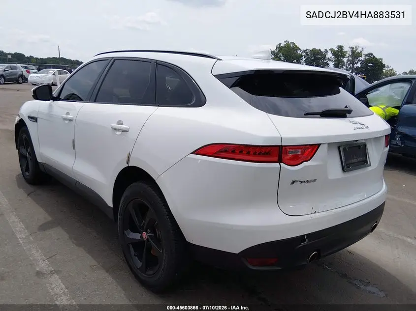 2017 Jaguar F-Pace 35T Premium VIN: SADCJ2BV4HA883531 Lot: 45603866