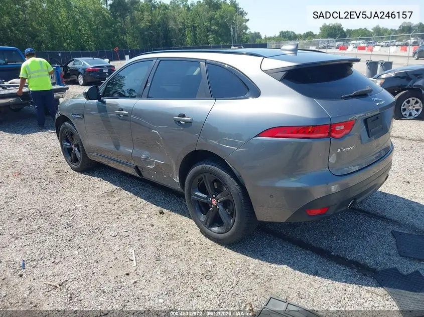 2018 Jaguar F-Pace 35T R-Sport VIN: SADCL2EV5JA246157 Lot: 45332972