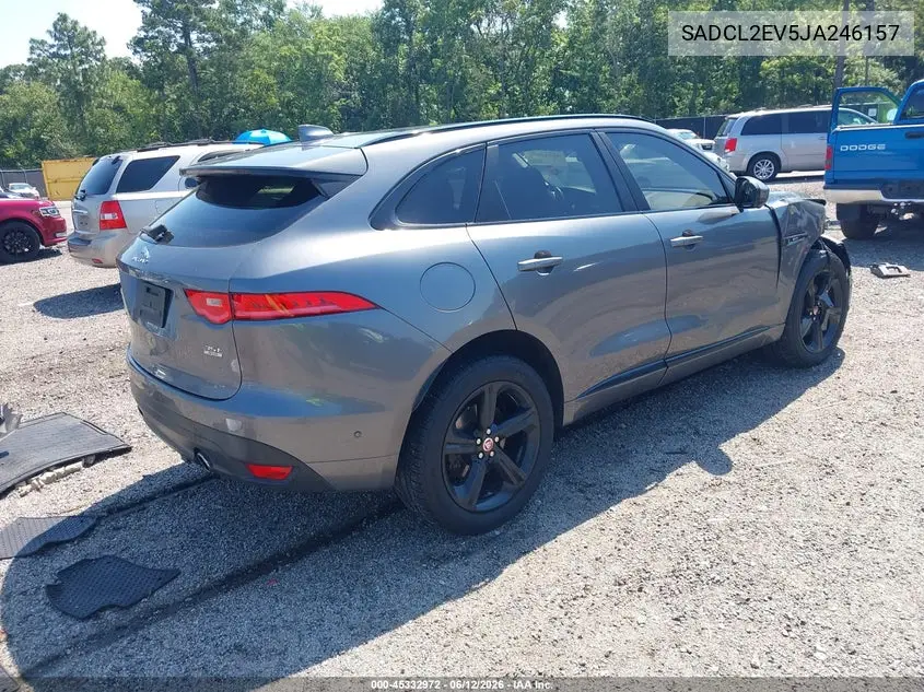 2018 Jaguar F-Pace 35T R-Sport VIN: SADCL2EV5JA246157 Lot: 45332972