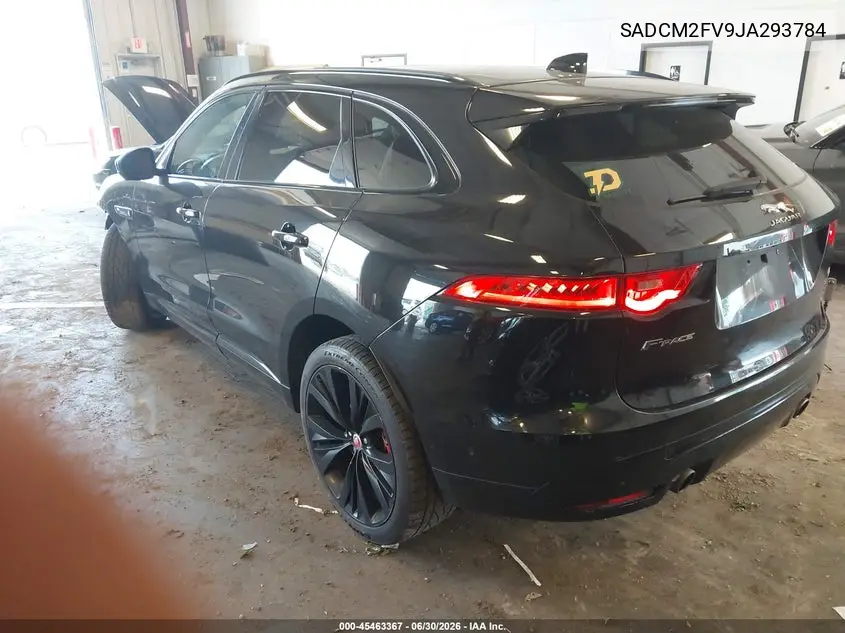 2018 Jaguar F-Pace S VIN: SADCM2FV9JA293784 Lot: 45463367