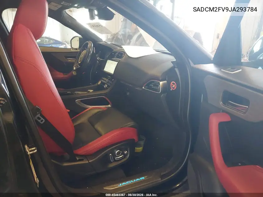 2018 Jaguar F-Pace S VIN: SADCM2FV9JA293784 Lot: 45463367