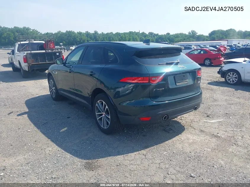 2018 Jaguar F-Pace 35T Premium VIN: SADCJ2EV4JA270505 Lot: 45476748