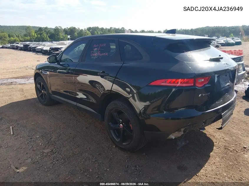 2018 Jaguar F-Pace 30T Premium VIN: SADCJ2GX4JA236949 Lot: 45496874