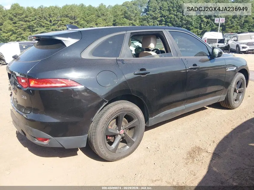 2018 Jaguar F-Pace 30T Premium VIN: SADCJ2GX4JA236949 Lot: 45496874