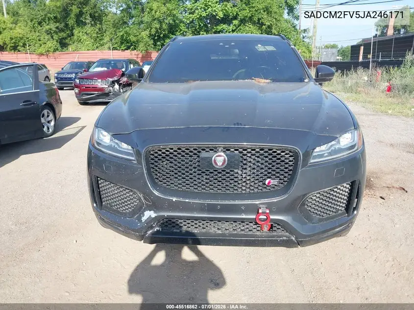 2018 Jaguar F-Pace S VIN: SADCM2FV5JA246171 Lot: 45516862