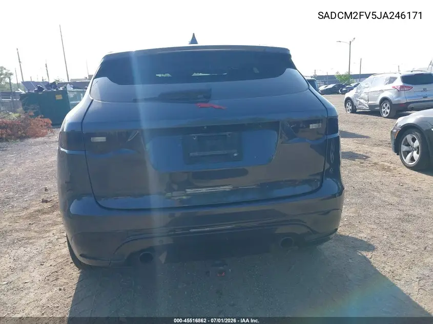 2018 Jaguar F-Pace S VIN: SADCM2FV5JA246171 Lot: 45516862
