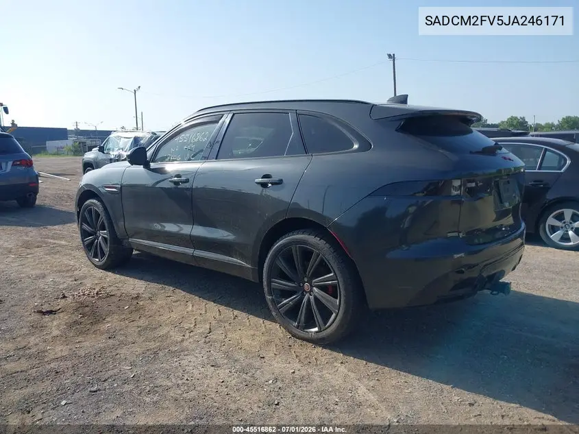 2018 Jaguar F-Pace S VIN: SADCM2FV5JA246171 Lot: 45516862