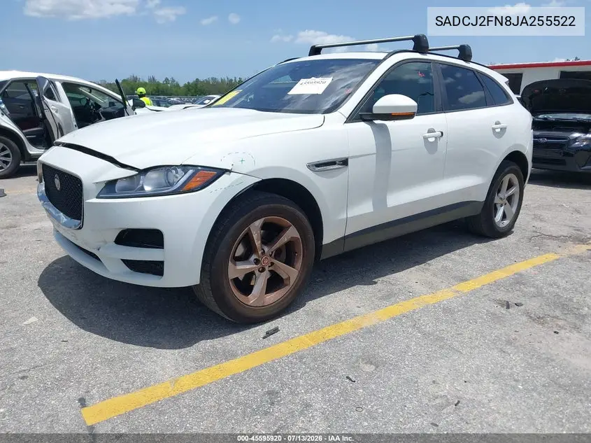 2018 Jaguar F-Pace 20D Premium VIN: SADCJ2FN8JA255522 Lot: 45595920