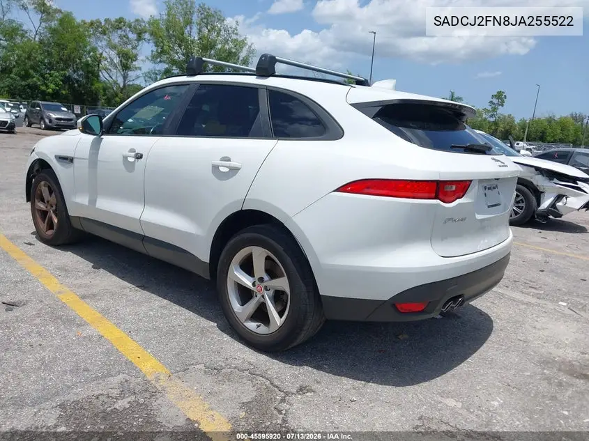 2018 Jaguar F-Pace 20D Premium VIN: SADCJ2FN8JA255522 Lot: 45595920