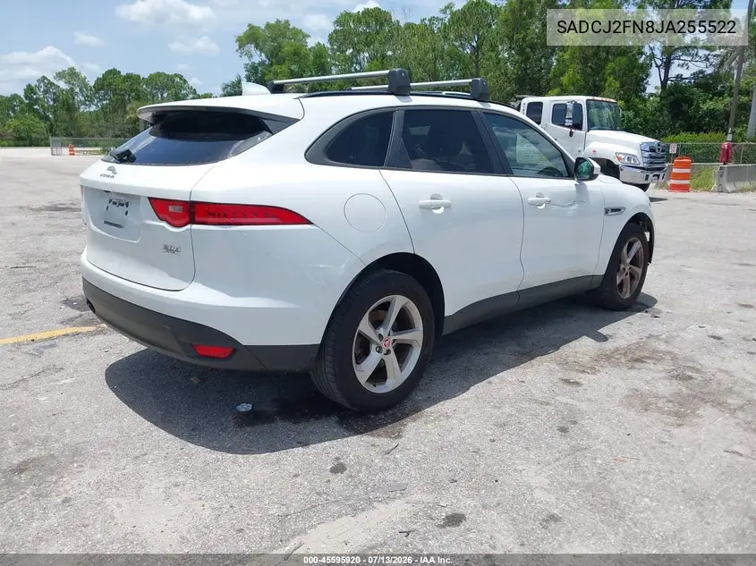 2018 Jaguar F-Pace 20D Premium VIN: SADCJ2FN8JA255522 Lot: 45595920
