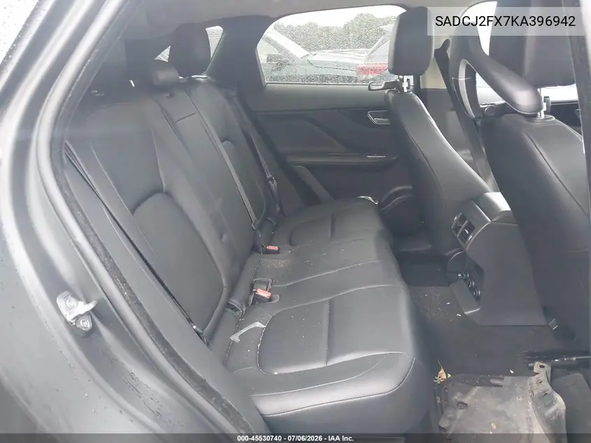 2019 Jaguar F-Pace 25T Premium VIN: SADCJ2FX7KA396942 Lot: 45530740